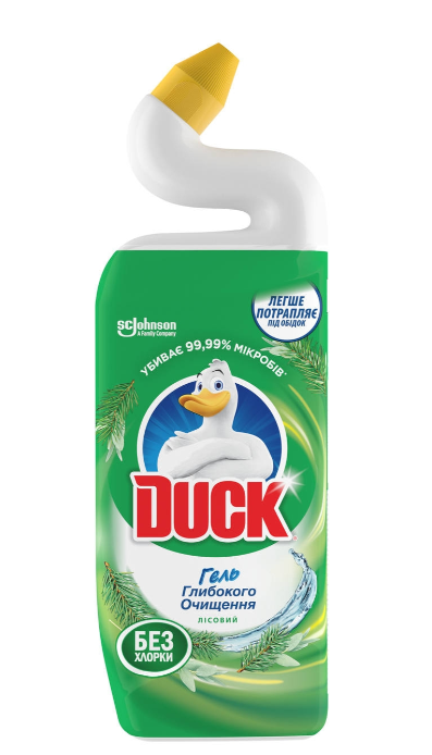 Засіб для чищення унітаза DUCK 5 в 1 Лісовий 0,5 л